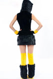 Sexy Adult Deluxe Penguin Dress Halloween Costume