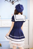 New Female Cute Sailor Halloween Costume