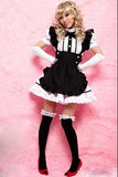 Black And White Cute Girls Maid Halloween Costume