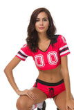 Soccer Football Baby France Cheerleading Uniforms Red