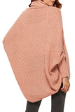 Dolman Sleeve Open Front Cardigan Pink