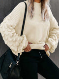 Women's Oversized Knitted Turtleneck Sweaters Christmas Ugly Long Sweater