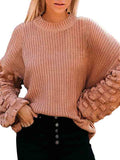 Women's Oversized Knitted Turtleneck Sweaters Christmas Ugly Long Sweater