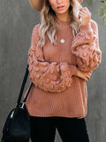 Women's Oversized Knitted Turtleneck Sweaters Christmas Ugly Long Sweater