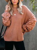 Women's Oversized Knitted Turtleneck Sweaters Christmas Ugly Long Sweater