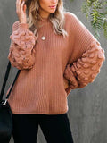 Women's Oversized Knitted Turtleneck Sweaters Christmas Ugly Long Sweater