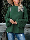 Women's Oversized Knitted Turtleneck Sweaters Christmas Ugly Long Sweater