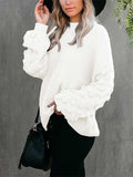 Women's Oversized Knitted Turtleneck Sweaters Christmas Ugly Long Sweater
