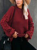 Women's Oversized Knitted Turtleneck Sweaters Christmas Ugly Long Sweater
