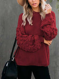 Women's Oversized Knitted Turtleneck Sweaters Christmas Ugly Long Sweater