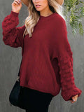 Women's Oversized Knitted Turtleneck Sweaters Christmas Ugly Long Sweater