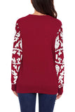 Santa Clause Pullover Ugly Christmas Sweater Red