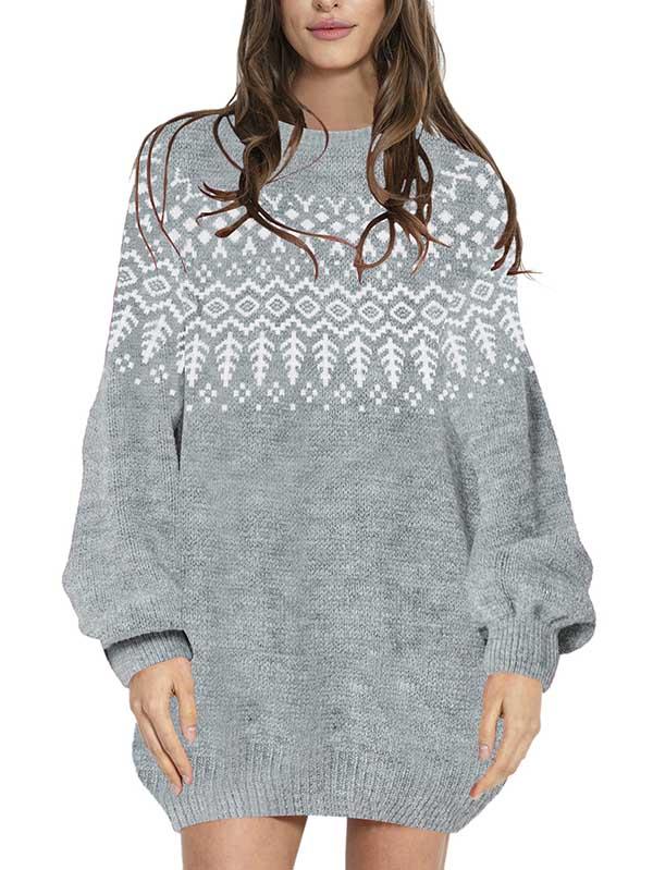Women's Ugly Christmas Sweaters Dress Cute Oversized Dress PinkQueenShop Women's Ugly Christmas Sweaters Dress Cute Oversized Dress PinkQueenShop