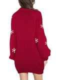 Women's Ugly Christmas Sweaters Dress Cute Oversized Dress