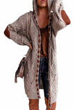 Retro Hooded Cardigan Sweaters For Women