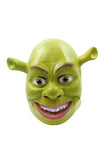 Funny Adult Shrek Green Monster Latex Headgear For Halloween Cosplay Party