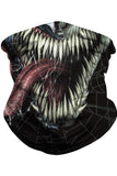 Windproof Anti Dust Neck Gaiter Venom Print Olive