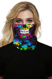 Unisex Print Windproof Outdoor Neck Gaiter For Dust Protection