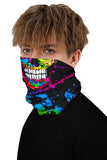 Unisex Print Windproof Outdoor Neck Gaiter For Dust Protection