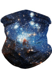 Cache-cou tubulaire coupe-vent unisexe Galaxy Print pour la protection contre la poussière