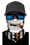 Smoking A Cigar Print Motorcycle Neck Gaiter Ginger