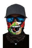 Unisex Superhero Print Neck Gaiter For Outdoor Sports