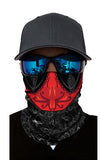 Outdoor Deadpool Print Neck Gaiter For Dust Protection