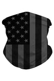 Windproof Flag Print Neck Gaiter For Dust Protection
