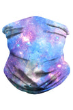 Galaxy Print Magic Scarf Motorcycle Neck Gaiter For Dust Protection