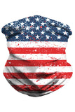 American Flag Print Multifunctional Neck Gaiter Headband
