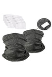 Multifunctional Bandana Neck Gaiter With Carbon Filter