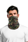 Multifunctional Camouflage Print Neck Gaiter For Dust Protection