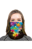 Splash Print Shield Bandanas Cycling Neck Gaiter