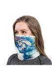 Bandanas multifonctionnels à cache-cou à imprimé licorne