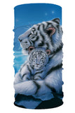 Cache-cou coupe-vent imprimé tigre Bandanas anti-poussière
