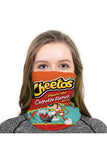 Funny Cheetos Print Motorcycle Face Shield Outdoor Neck Gaiter
