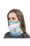 Bandanas à imprimé floral coupe-vent pour la protection solaire
