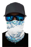 Bandanas à imprimé floral coupe-vent pour la protection solaire