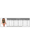 Women's Plus Size Bathing Suit Halter High Waisted Bikini Set 2 Piece Swimsuits