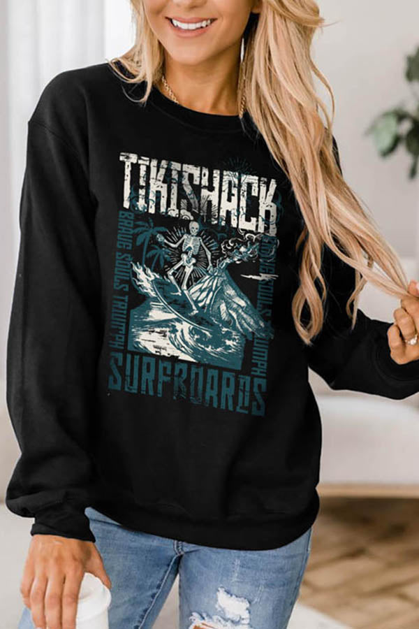 Surf Skeleton Sweatshirt
