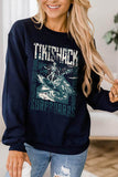 Surfing Skeleton Cool Sweatshirt