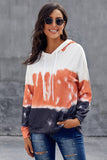 Gradient Hooded Sweatshirts for Women Long Sleeve Pullover Hoodie