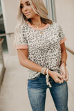Trim Leopard Tee
