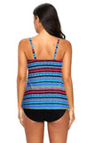 Flyaway Top Taille Haute Tankini Maillots de Bain