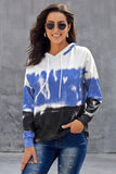 Gradient Hooded Sweatshirts for Women Long Sleeve Pullover Hoodie