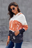Gradient Hooded Sweatshirts for Women Long Sleeve Pullover Hoodie