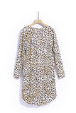 Women's Animal Print Cardigan Open Front Lightweight Long Cardigan