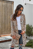 Women's Animal Print Cardigan Open Front Lightweight Long Cardigan