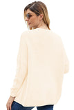 Women's Chunky Sweater Open Front Wide Long Sleeve Knit Cardigan