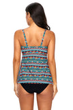 Flyaway Top Taille Haute Tankini Maillots de Bain